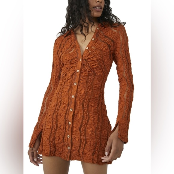 Free People Dresses & Skirts - NWT Free People Shayla Lace Mini Dress - M